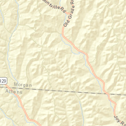 Wrightstown Ohio Street Map