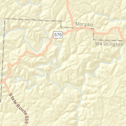 Patten Mills Ohio Street Map