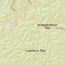 Steel Run Ohio Street Map