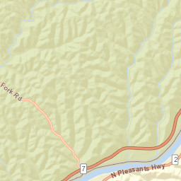 Wade Ohio Street Map