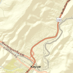 Keyser Street Map