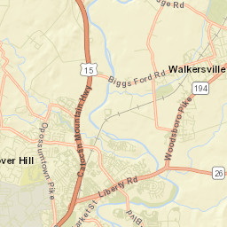 Clover Hill Street Map