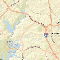 1717-1719 Deer Park Rd, Finksburg, MD Street Map