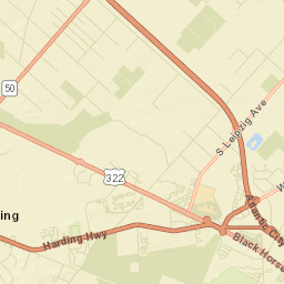 Atlantic County Street Map