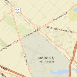Pomona Street Map