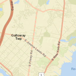 Smithville Street Map