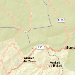 Amiães de Baixo Street Map