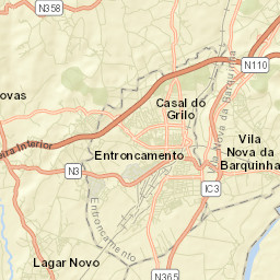 Riachos Street Map