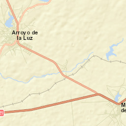Malpartida de Cáceres Street Map