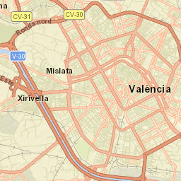 Mislata Street Map