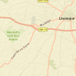 Llucmajor Street Map