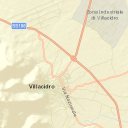 Villacidro Street Map