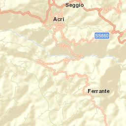 Acri Street Map