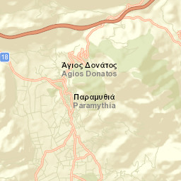 Paramythiá Street Map