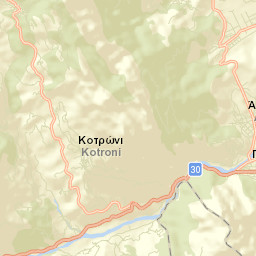 Pýli Street Map