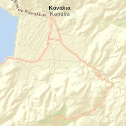 Kanália Street Map