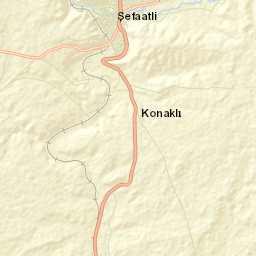 Şefaatli İlçesi Street Map