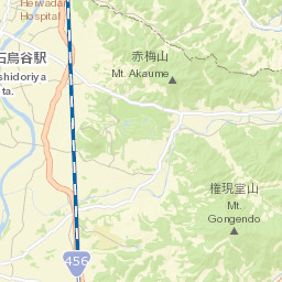 Hanamaki Shi Street Map