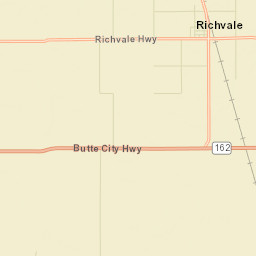 Richvale California Street Map