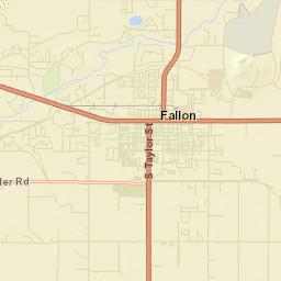 Fallon Street Map