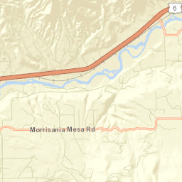 Rulison Colorado Street Map