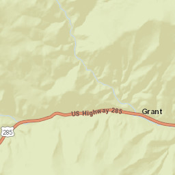 Webster Colorado Street Map