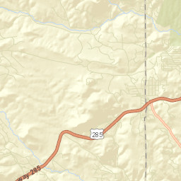 Pine Junction Colorado Street Map