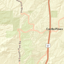 1471 Olde Happy Canyon Road, Lone Tree Street Map