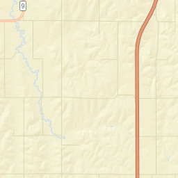 Cloud County Street Map