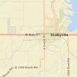 244-298 East Main Street, Shelbyville, IL Street Map