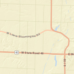 Clay County Street Map