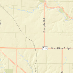 Saint Charles Ohio Street Map