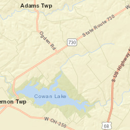 Ogden Ohio Street Map