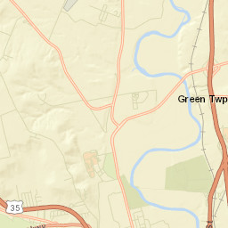 Hopetown Ohio Street Map