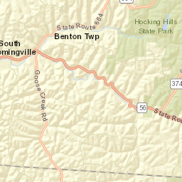 South Bloomingville Ohio Street Map