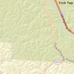 New Floodwood Ohio Street Map