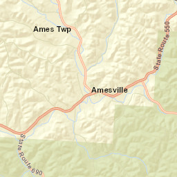 Lathrop Ohio Street Map