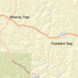 Bartlett Ohio Street Map