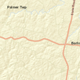 Napier Ohio Street Map