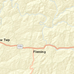 McAvan Ohio Street Map