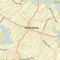 Sykesville Street Map