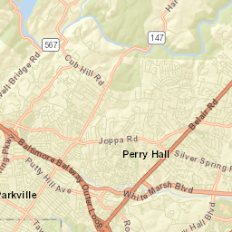 Parkville Street Map