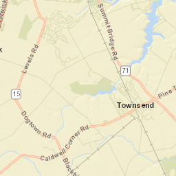 Rose Valley Estates Delaware Street Map