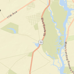 Estell Manor Street Map