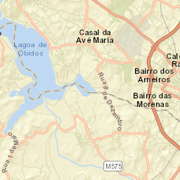 Nadadouro Street Map