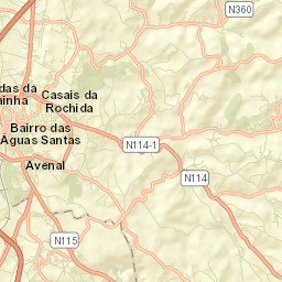 Caldas da Rainha Street Map