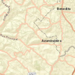 Alvorninha Street Map