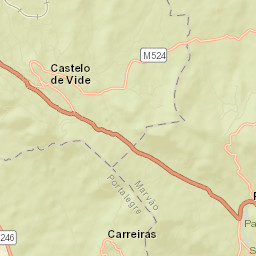 Castelo de Vide Street Map