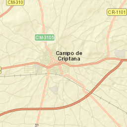 Campo de Criptana Street Map