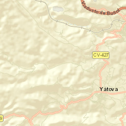 Yátova Street Map